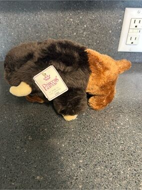 Prince Plush Toy Brown and Tan Stuffed Animal